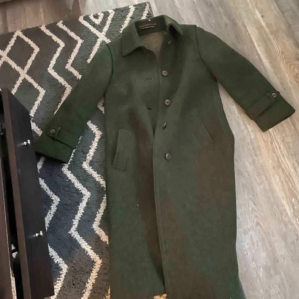 Vintage West Germany made woman’s Loden Wool Coat